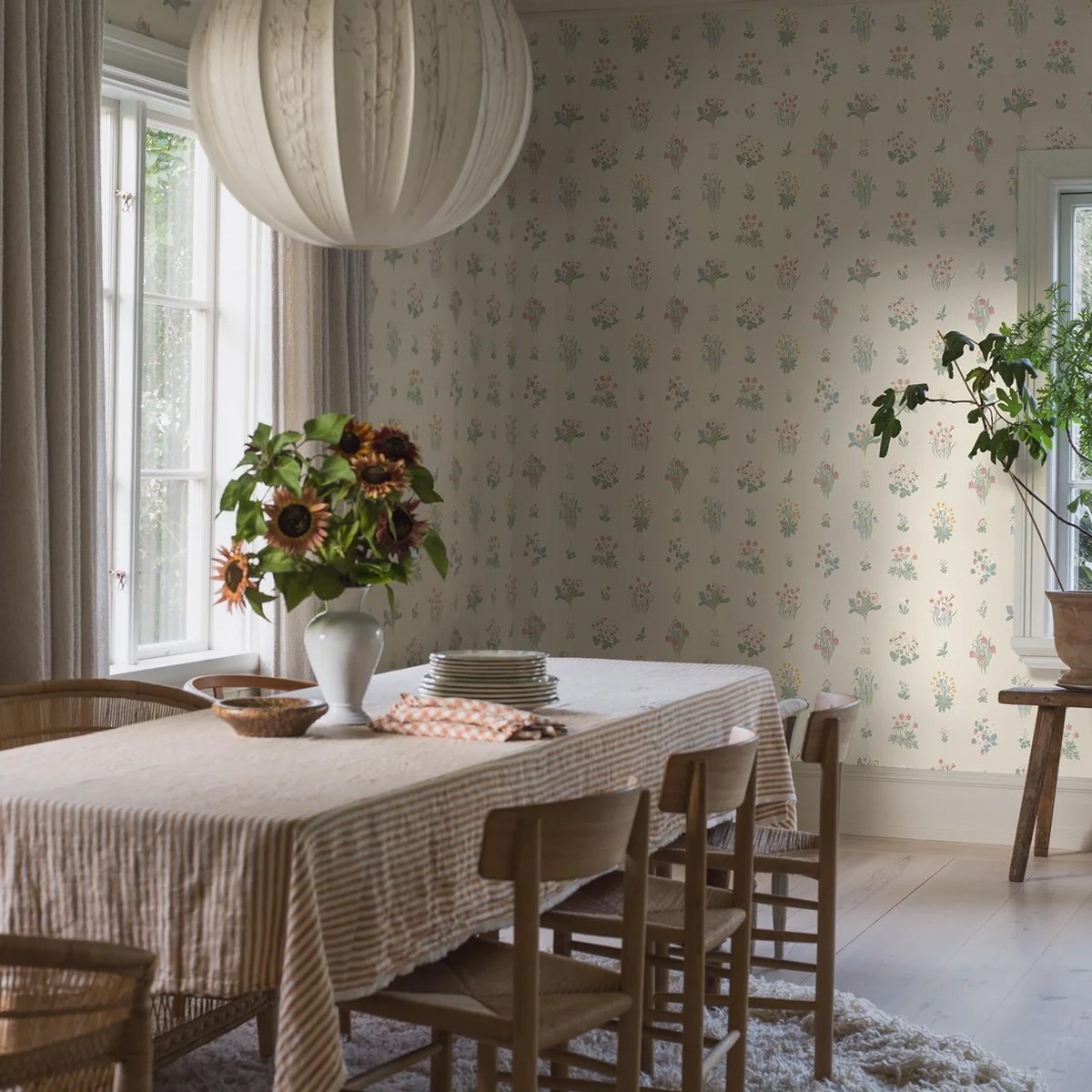 Tapet Österlen Ängsflora 6951