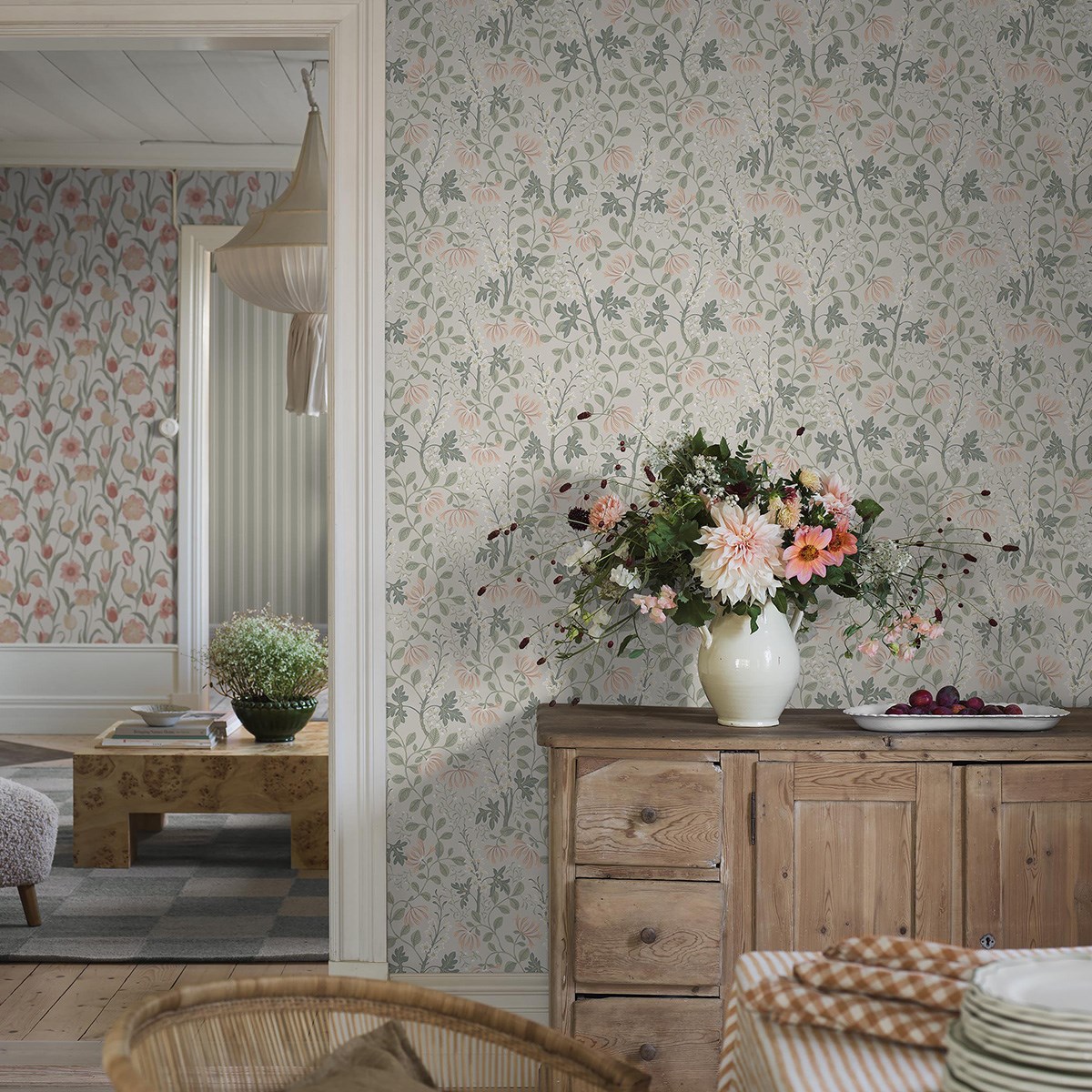 Tapet Österlen Trädgårdsfröjd 6983