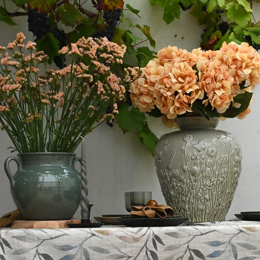 Urna Jane Sky Petrol, 26.5x29.5cm