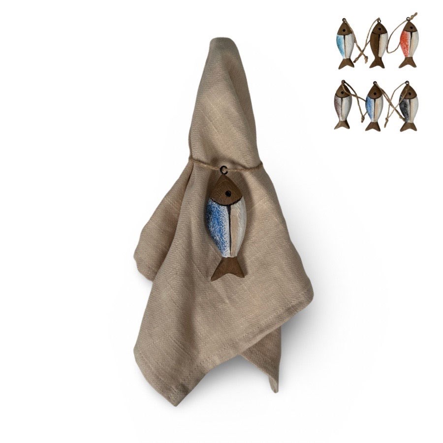 Servett Rings Fish 4st