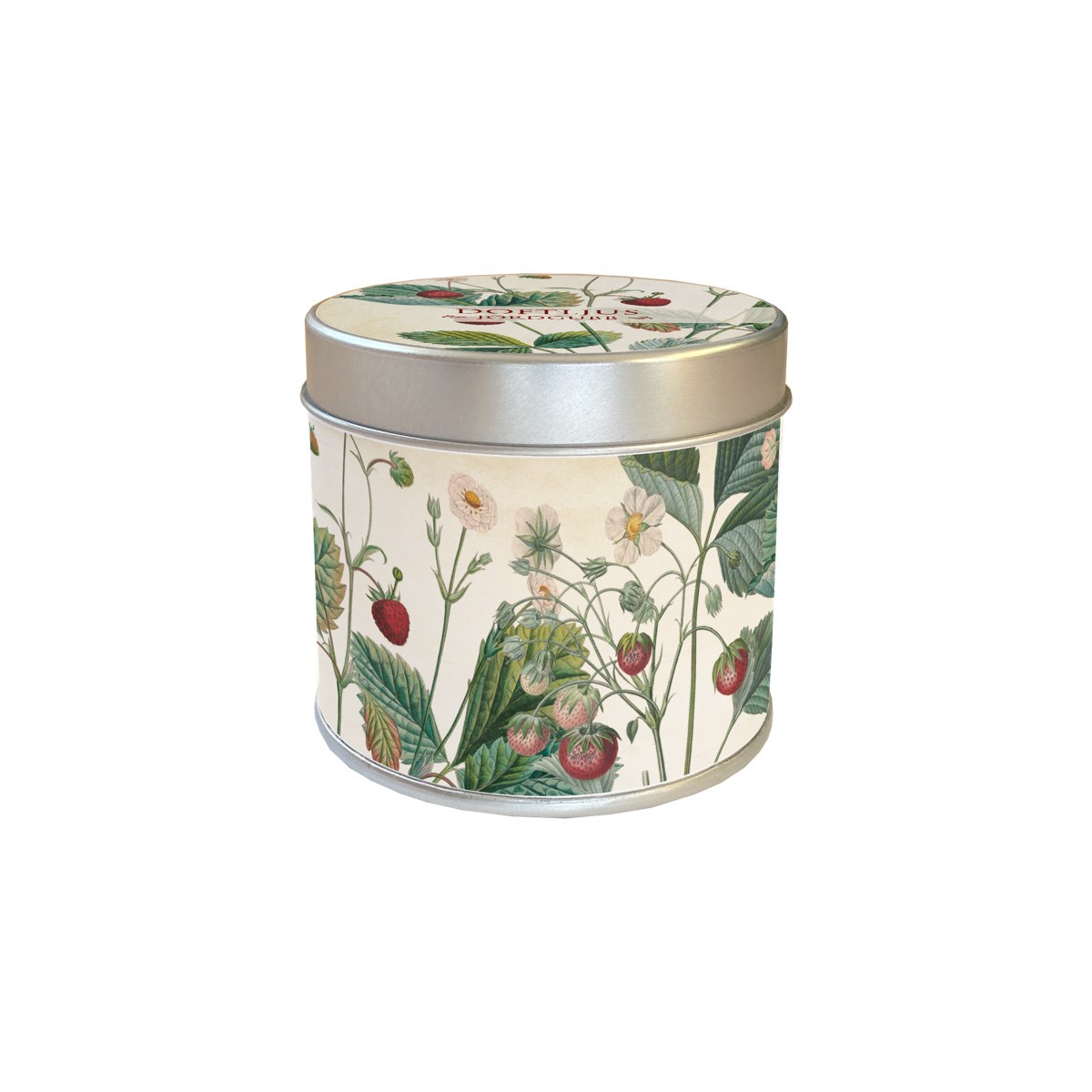 Doftljus Jordgubb 100% Sojavax, ca 30 timmar