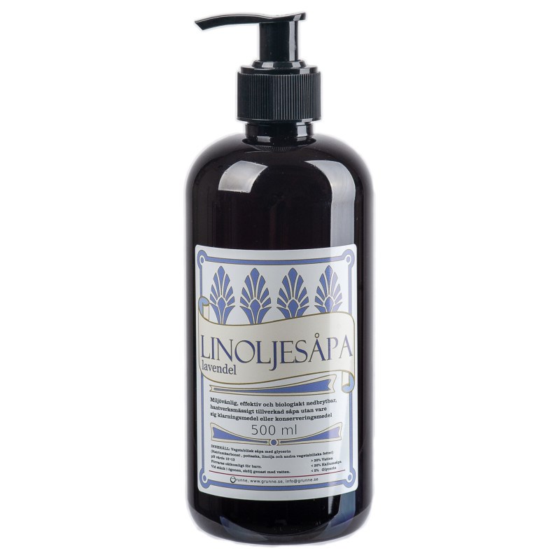 Linoljesåpa Lavendel 500ml