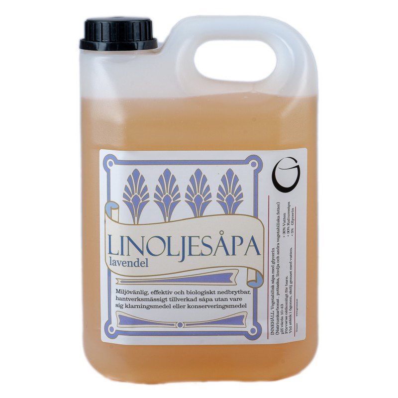 Linoljesåpa Lavendel 2.5L