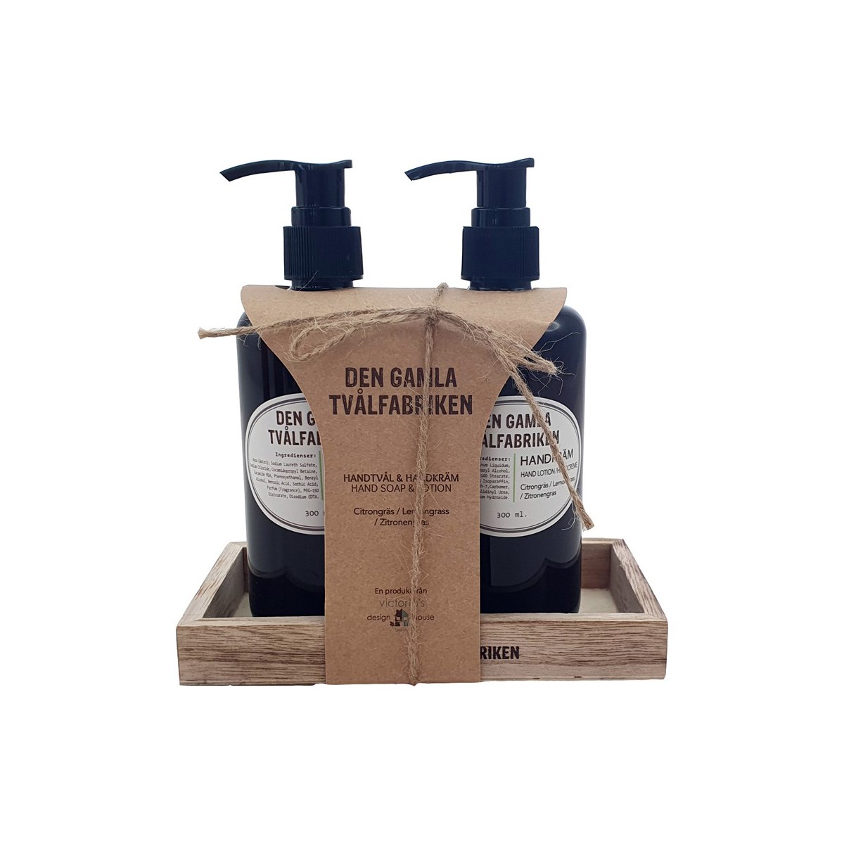 Presentkit Citrongräs 2x300ml