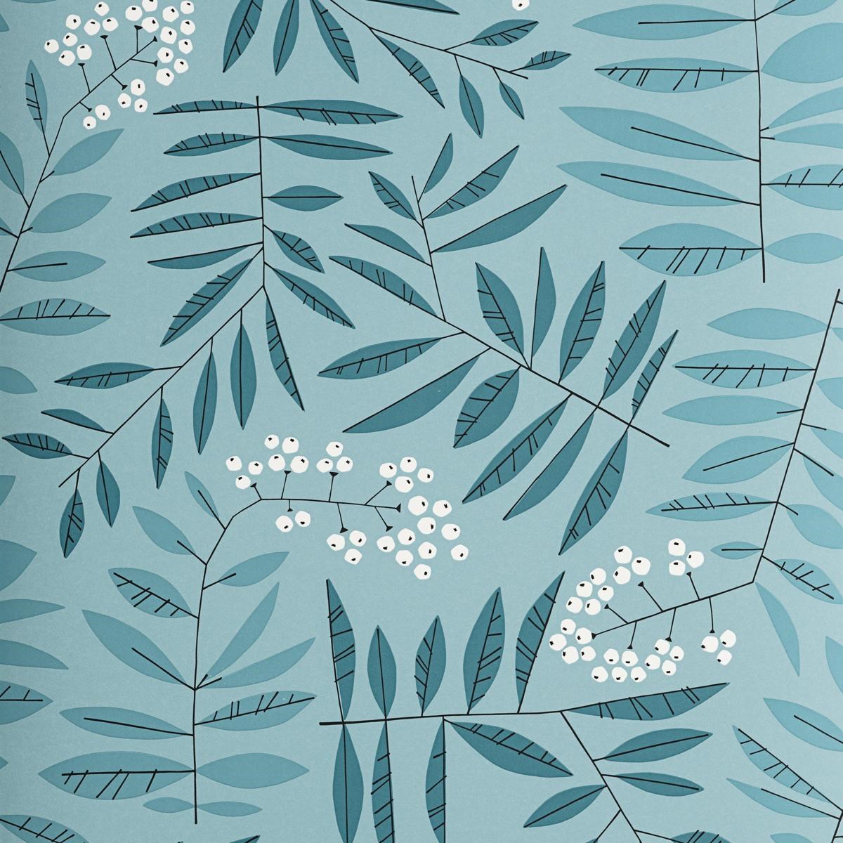 Tapet Florin Leaf Berry Misp1384