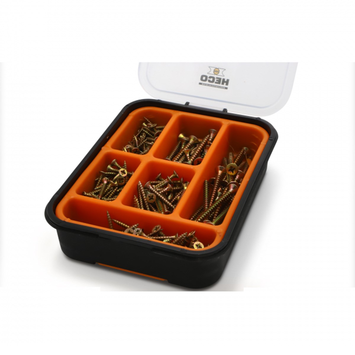 Sortimentsväska Träskruv Gul 190stSortimentsväska Träskruv Gul 190st