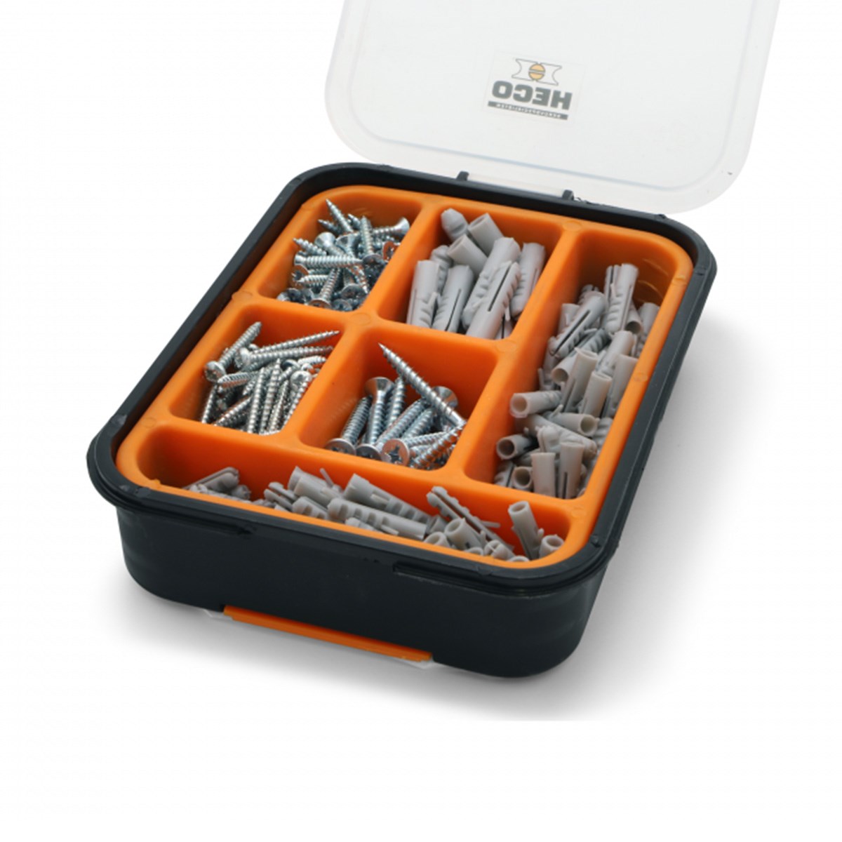 Sortimentsväska Träskruv Plugg 176st