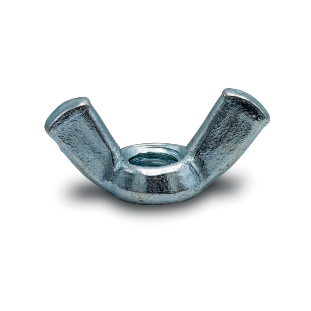 Vingmutter M6, Blankförsinkad (fzb), 10st