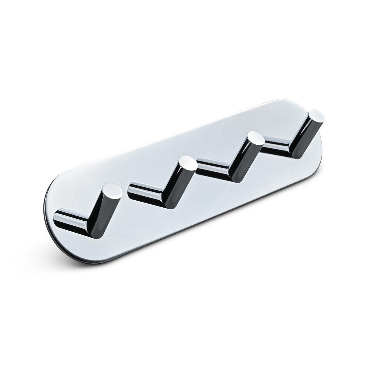 Självhäftande Kroklist Nadi Blank, Krom, 4 Krok