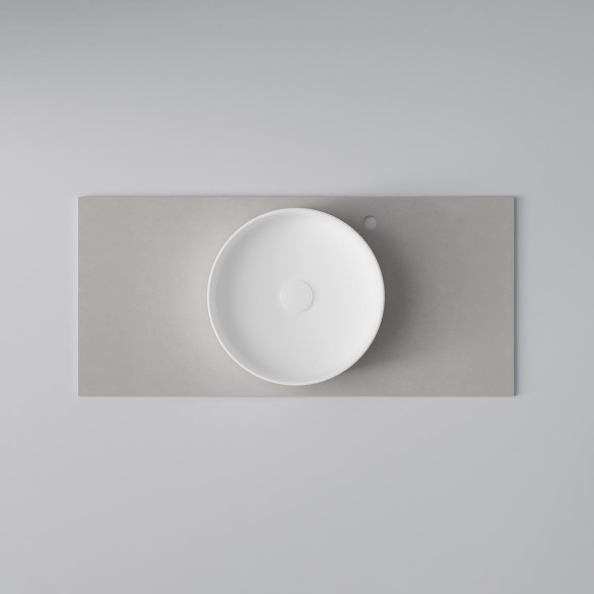 Bänkskiva Flow 100 Raw Concrete, 1008x460mm