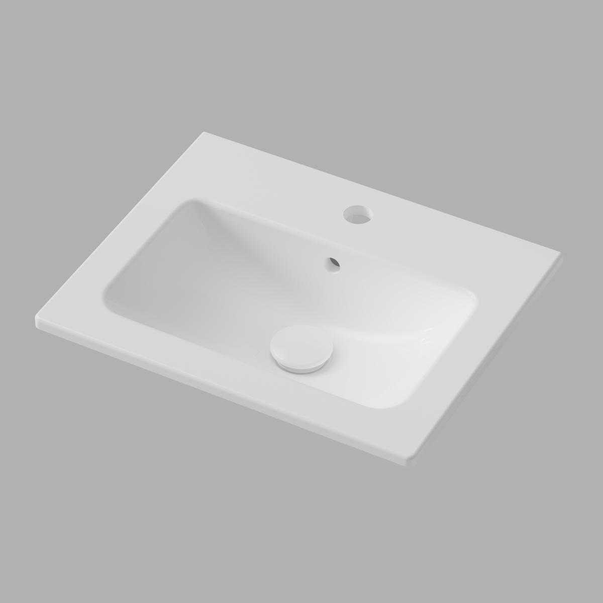 Handfat Soft Xs 50x40cm, Glossy White