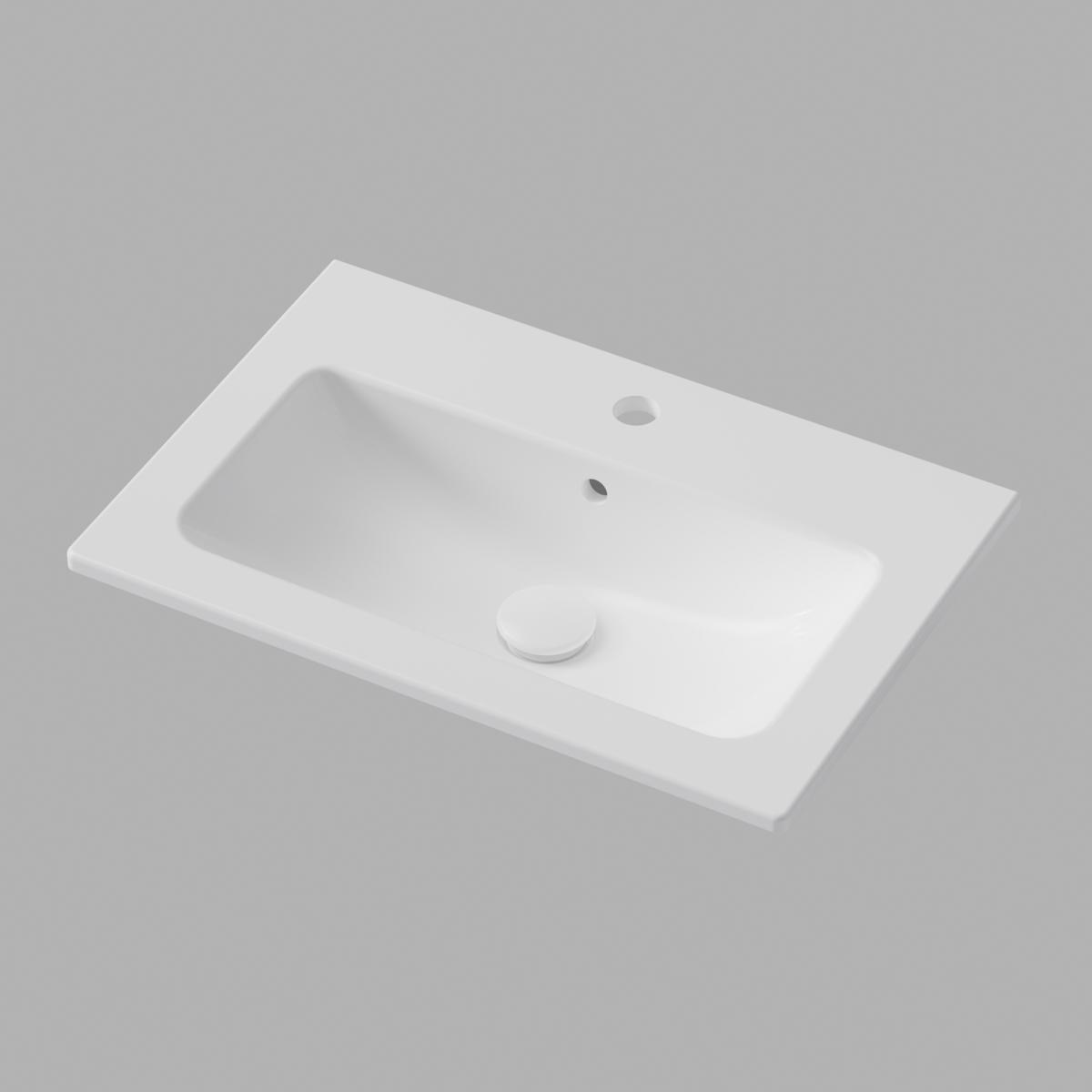 Handfat Soft Xs 60x40cm, Glossy White