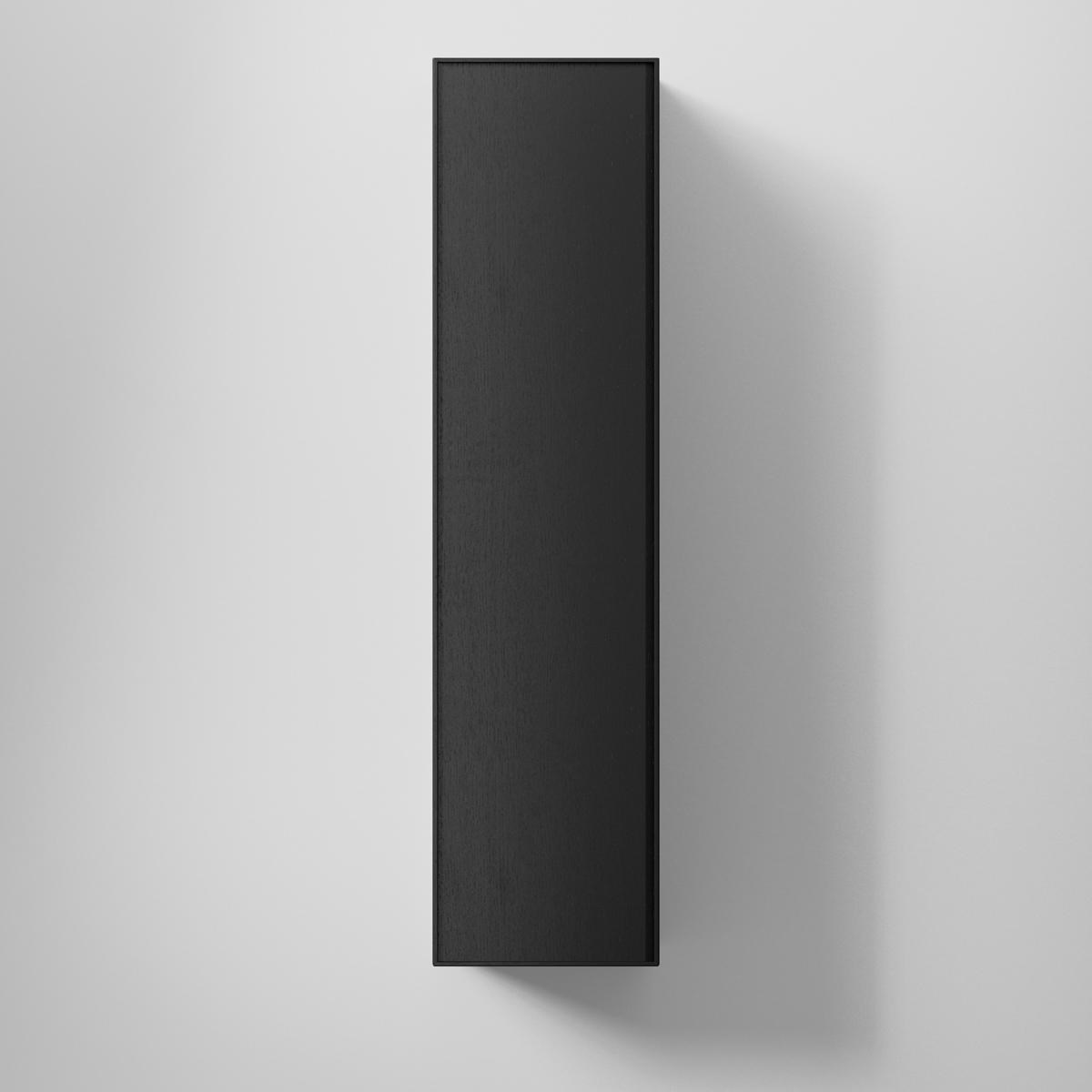 Högskåp Sense 40/40 Med Lådor 40cm, Ram, Höger, Black Oak