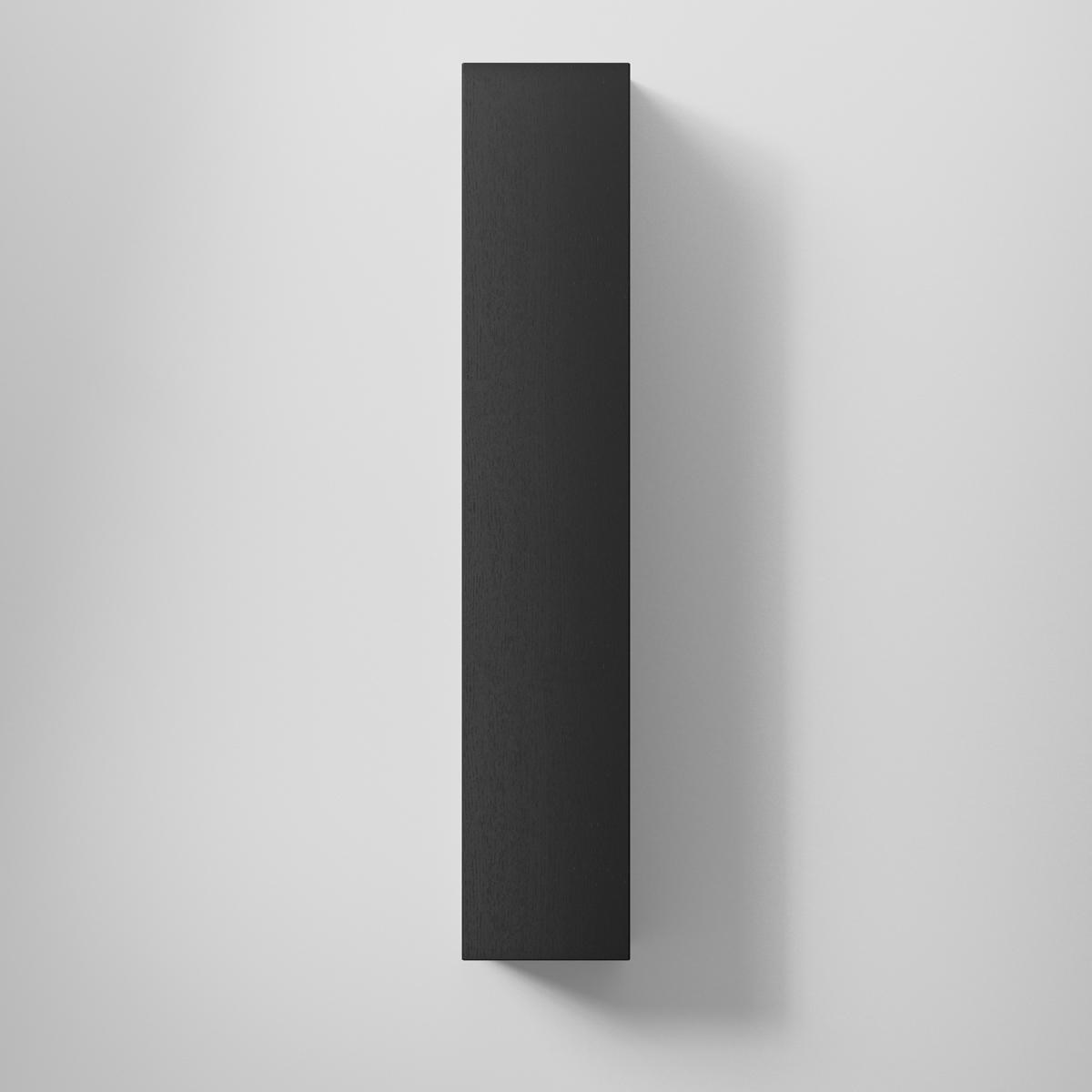 Högskåp Solid 30/30 30cm, Slät, Vänster, Black Oak