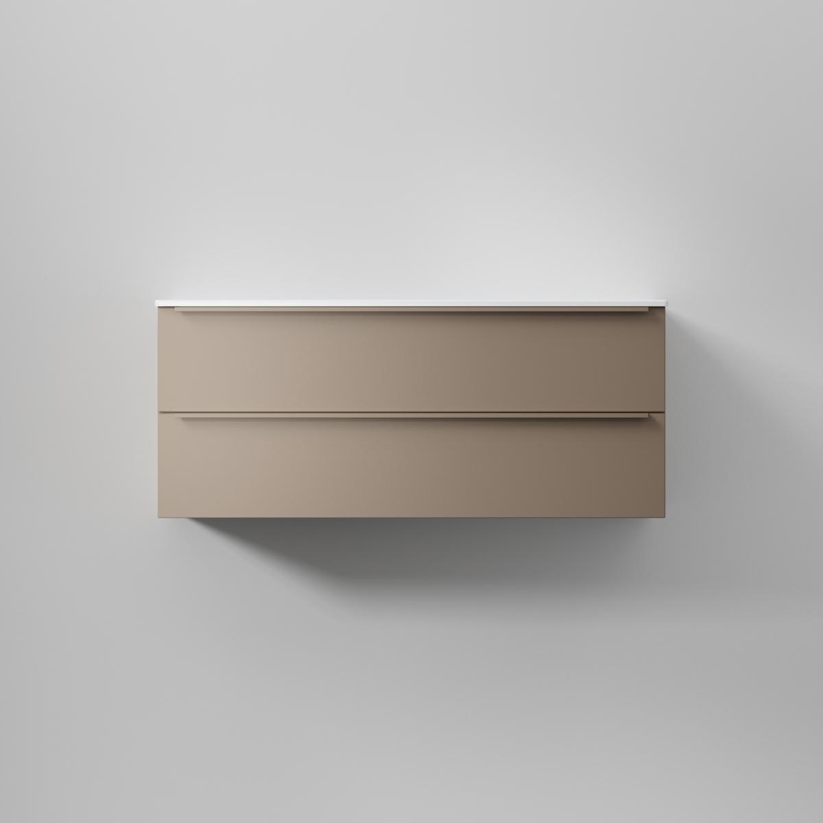 Kommod Core Avant 120x45cm, Warm Clay, Slät