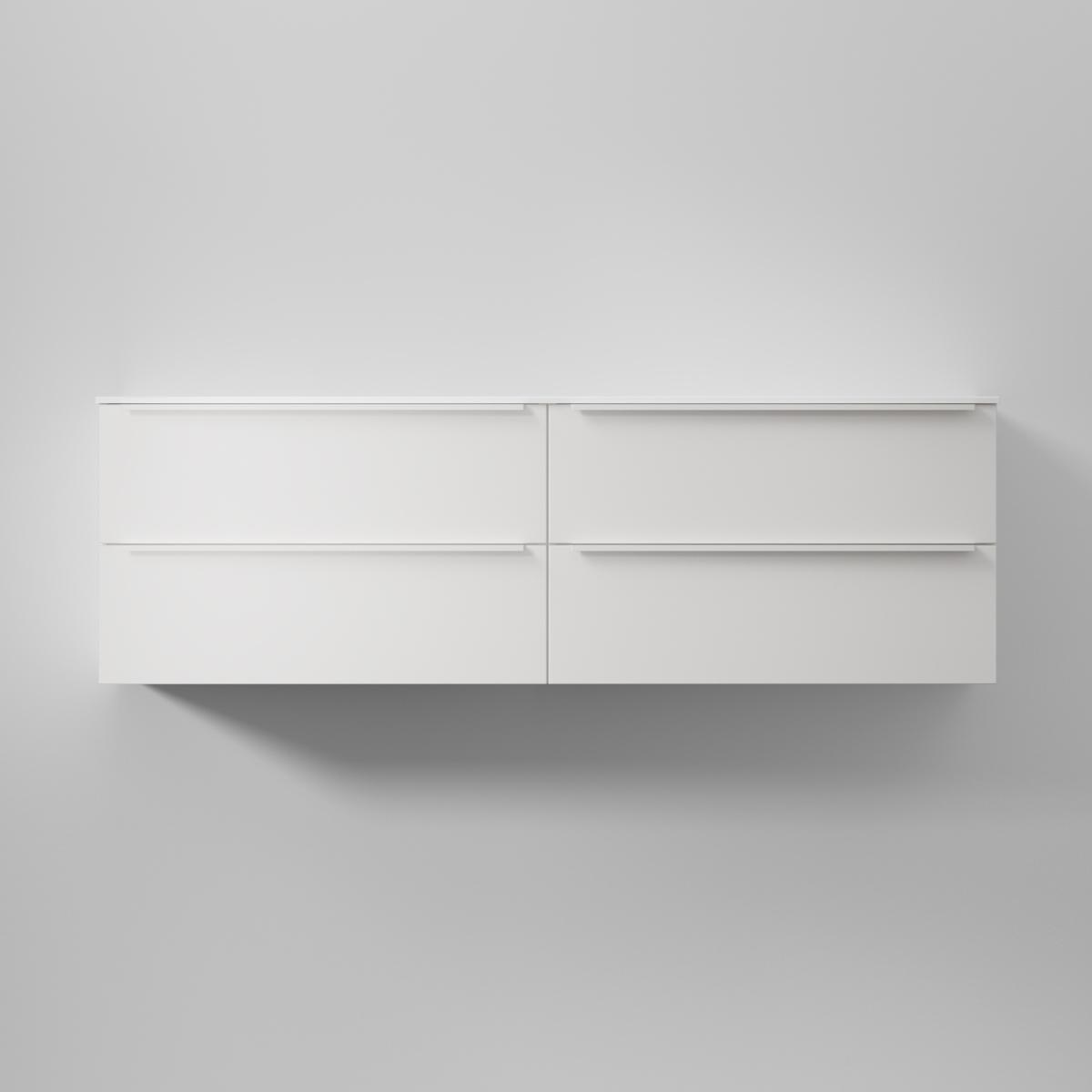 Kommod Core Avant 160x45cm, Pure White, Slät