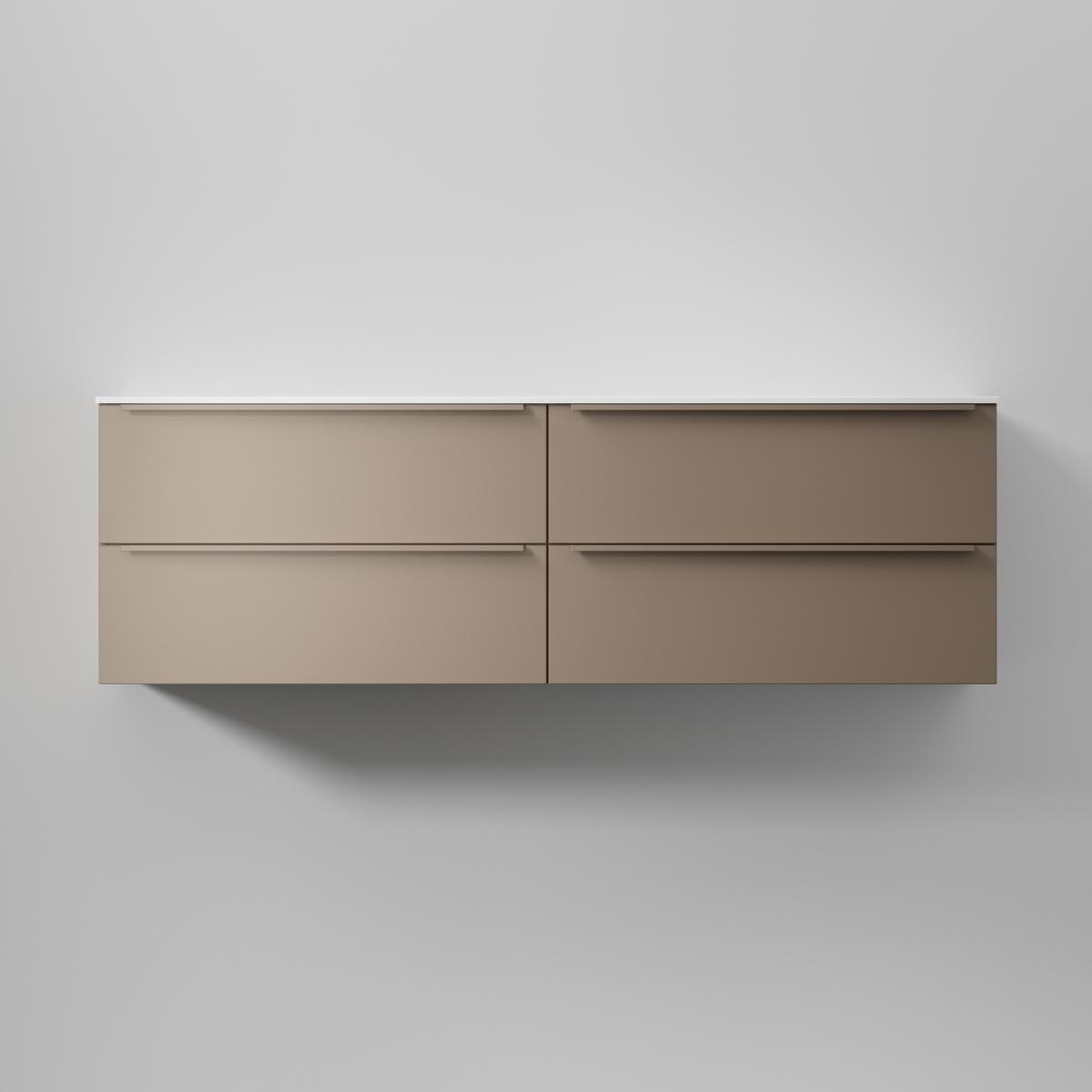 Kommod Core Avant 160x45cm, Warm Clay, Slät