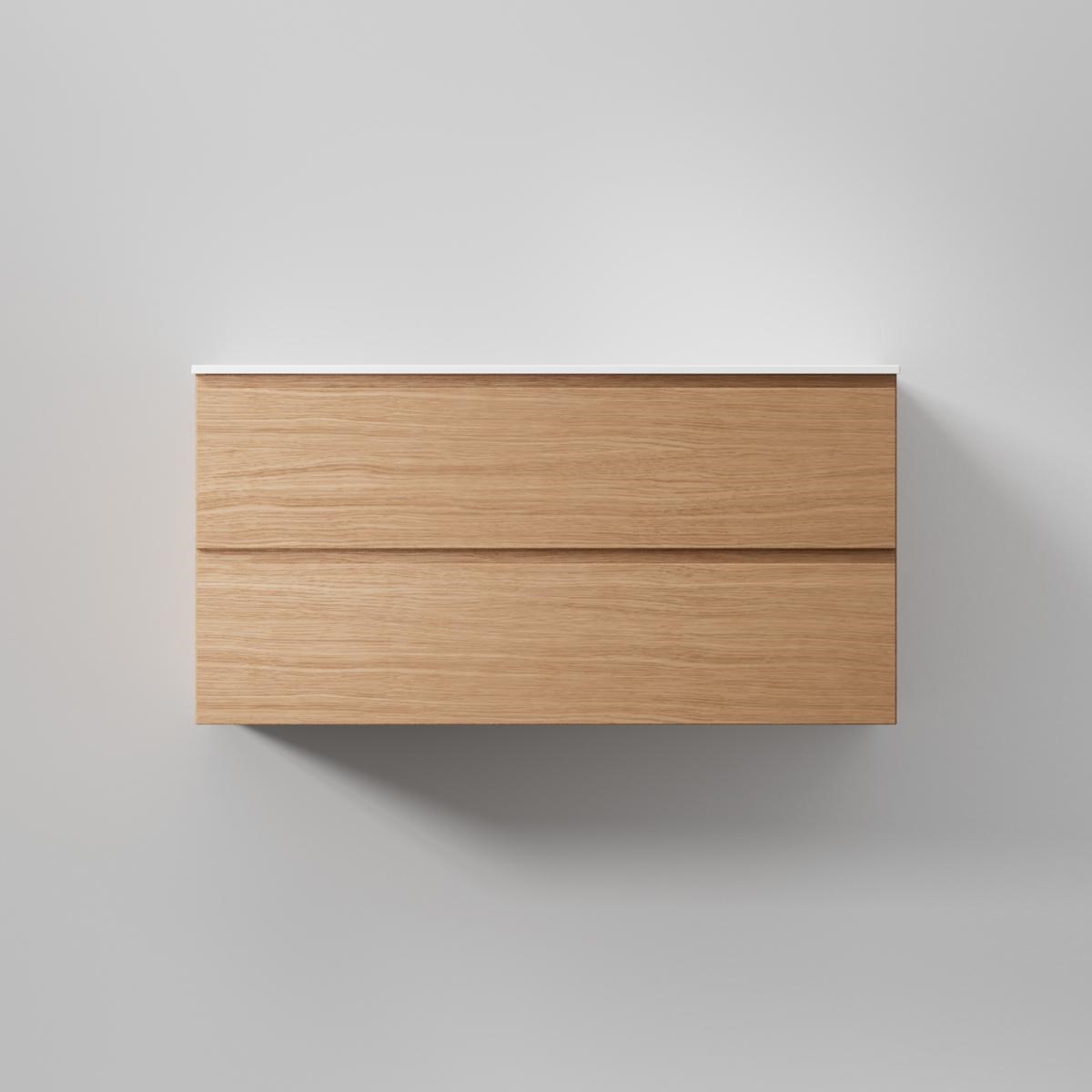 Kommod Core Grip 100x45cm, Natural Oak, Slät