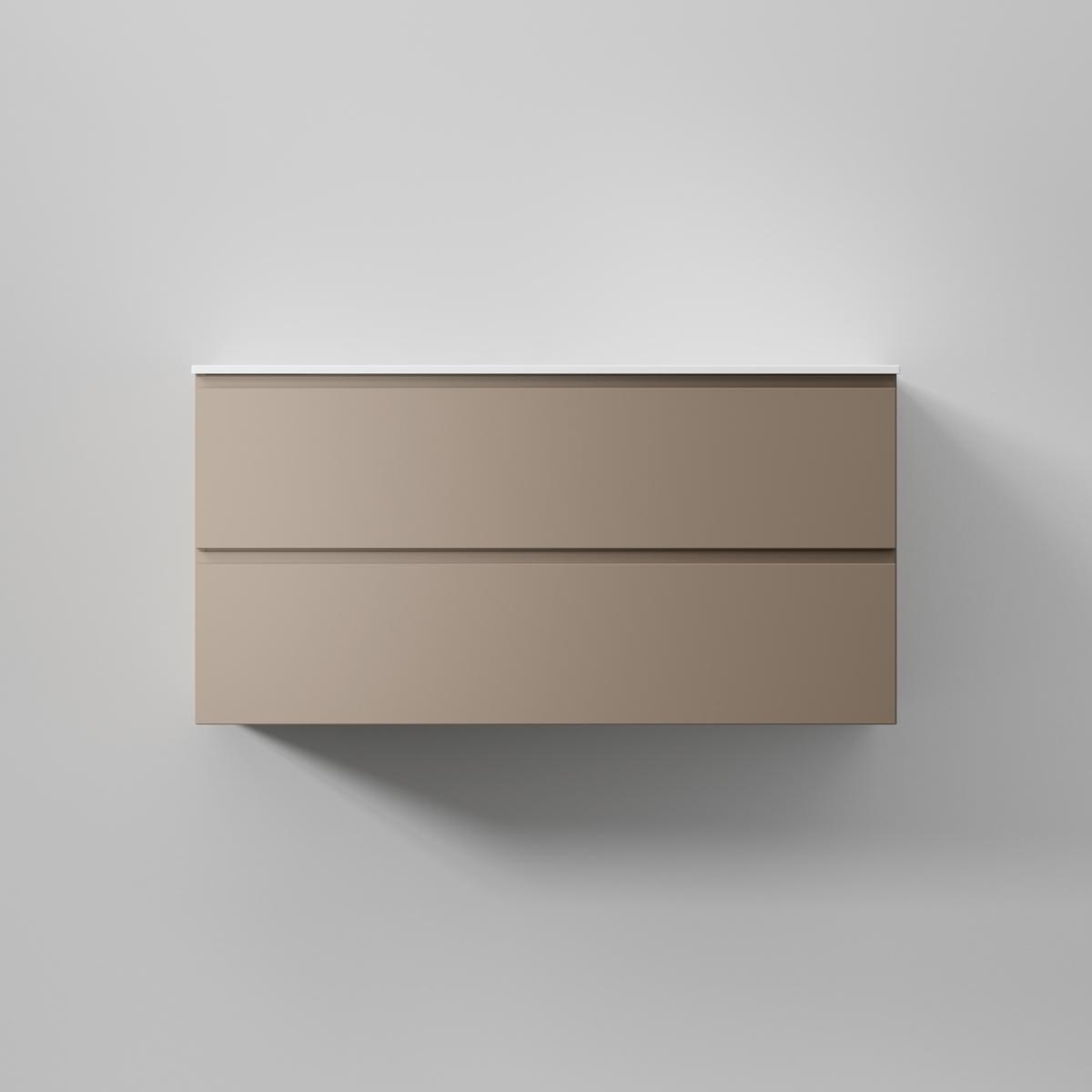 Kommod Core Grip 100x45cm, Warm Clay, Slät