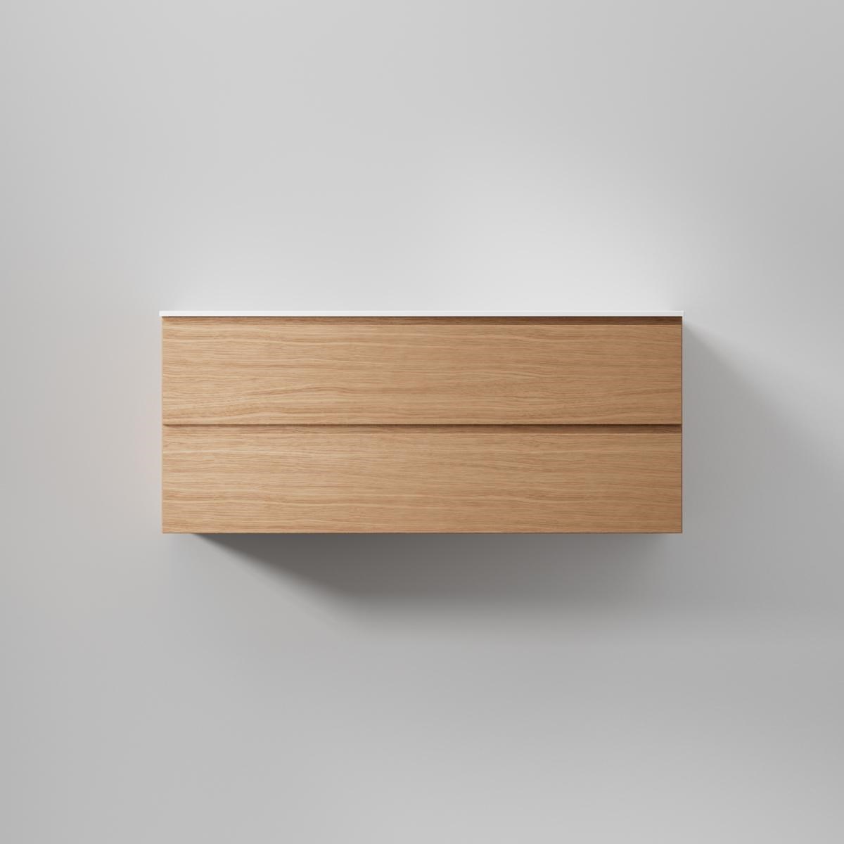 Kommod Core Grip 120x45cm, Natural Oak, Slät