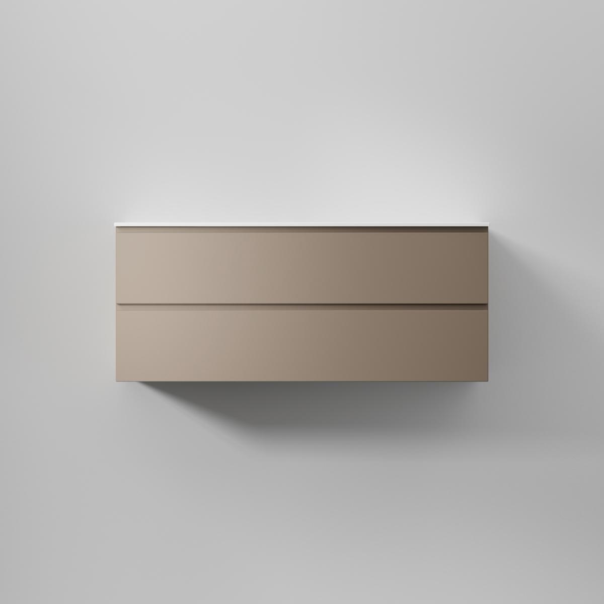 Kommod Core Grip 120x45cm, Warm Clay, Slät