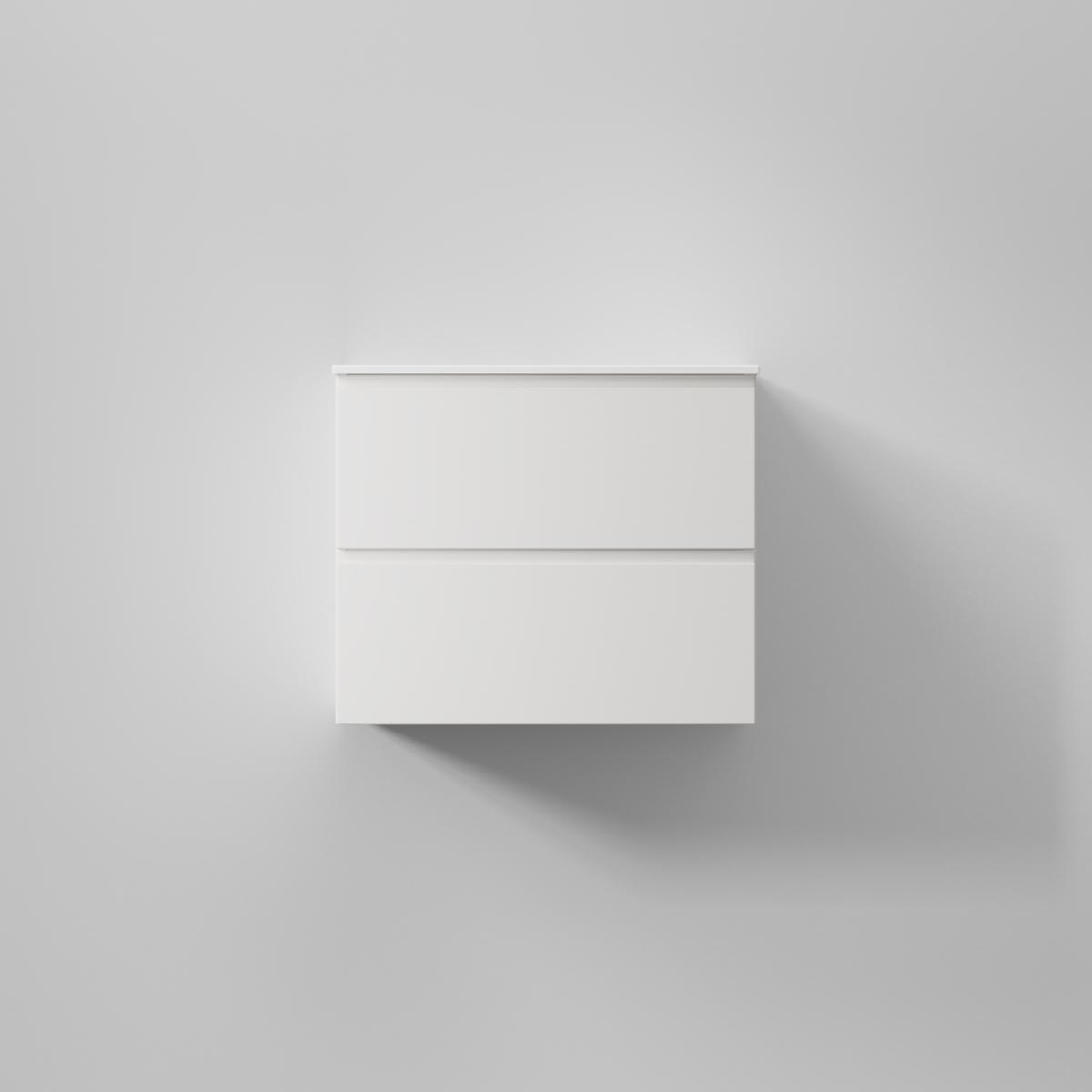 Kommod Core Grip 60x45cm, Pure White, Slät