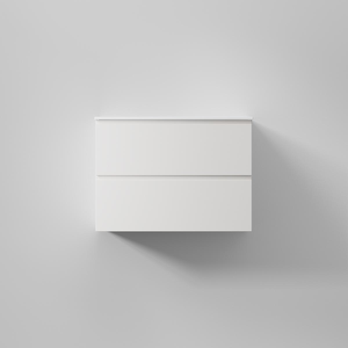 Kommod Core Grip 70x45cm, Pure White, Slät