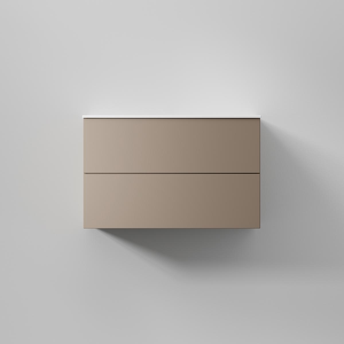 Kommod Core Solid 80x45cm, Warm Clay, Slät