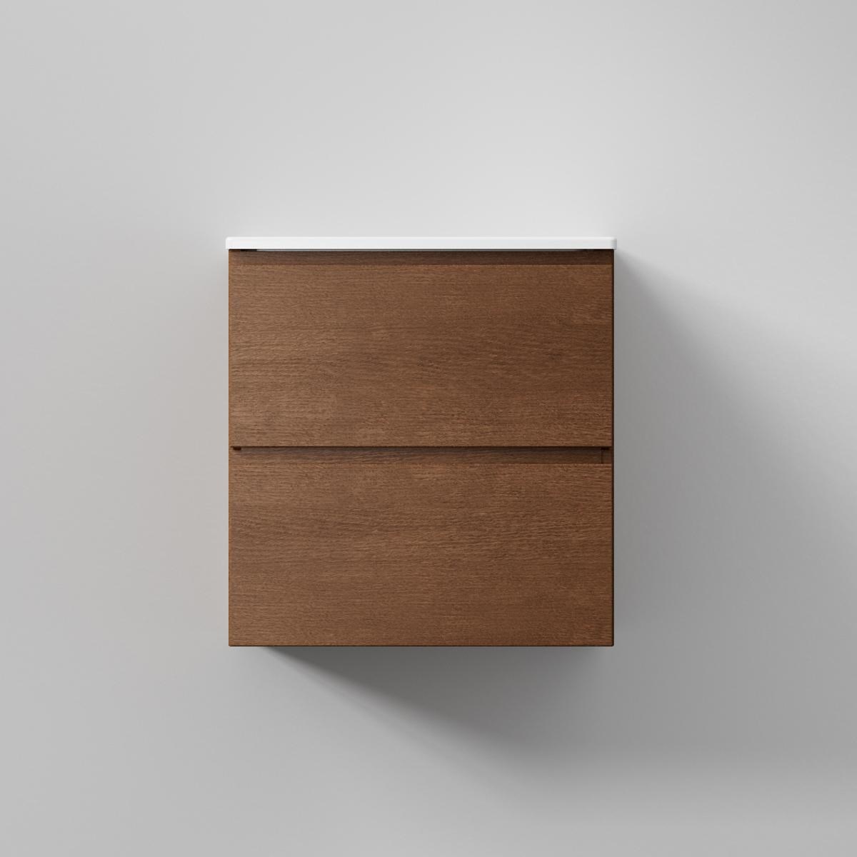 Kommod Core Xs Grip 50x40cm, Dark Oak, Slät