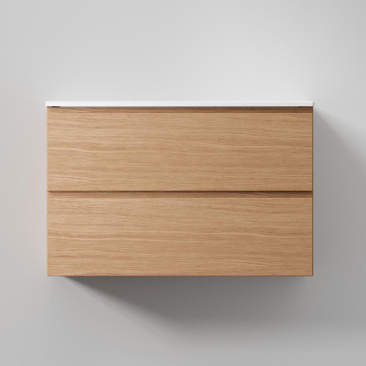 Kommod Core Xs Grip 80x40cm, Natural Oak, Slät