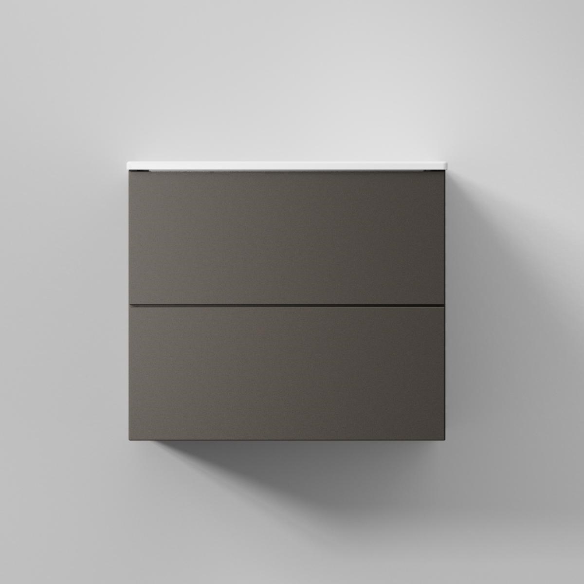 Kommod Core Xs Solid 60x40cm, Carbon Grey, Slät