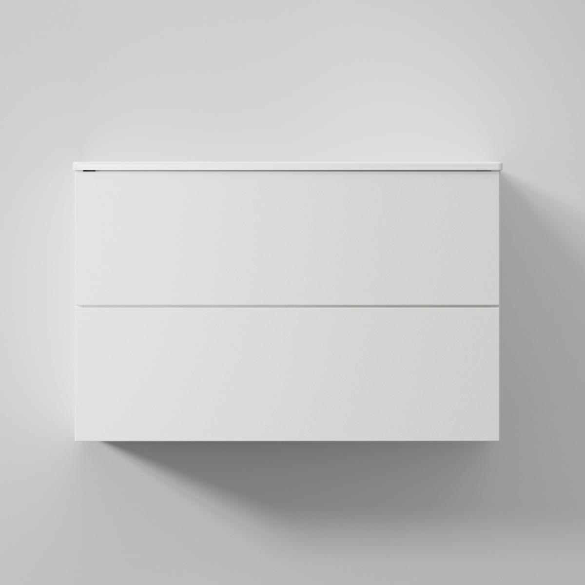 Kommod Core Xs Solid 80x40cm, Pure White, Slät