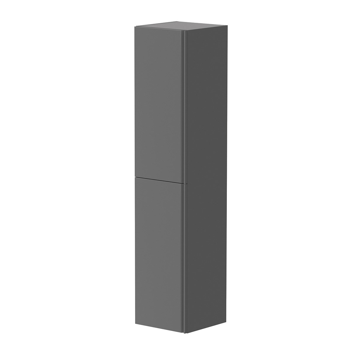 Högskåp Cosmos 35cm, Slät, Matt, Grå
