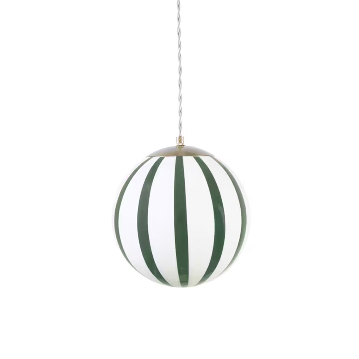 Taklampa Alba Opal Grön, Vit Ø21mm