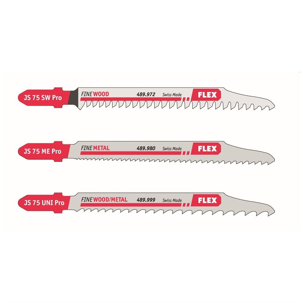 Sticksågblad Pro Set Js75 75mm, 3st