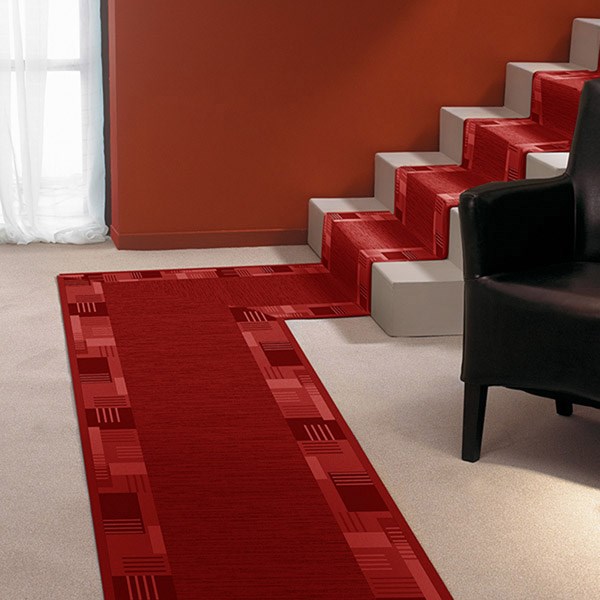 Gångmatta Montana 10 Röd, 67cm