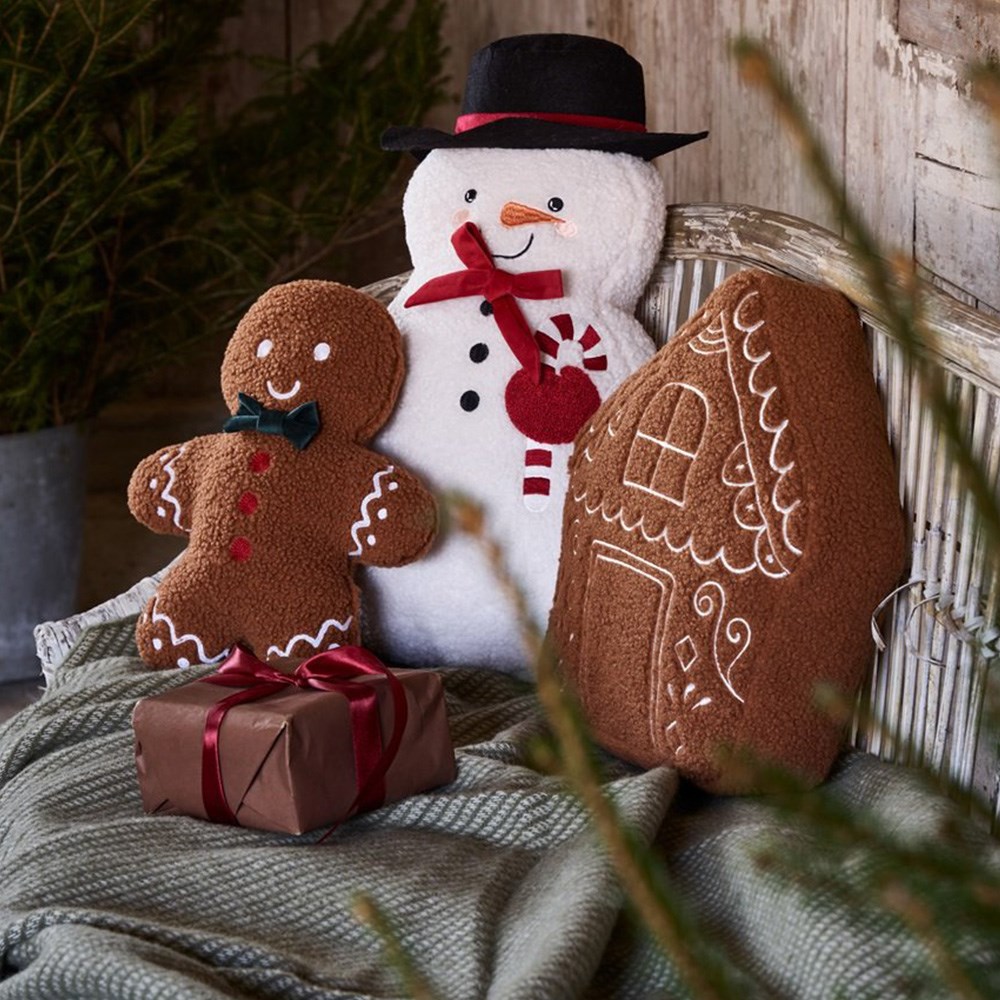 Kudde Pepparkaka Brun