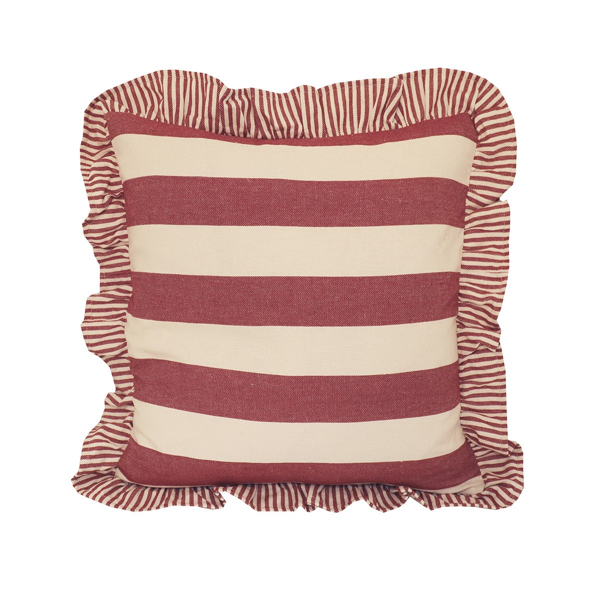 Kuddfodral Filippa Röd, 45x45cm