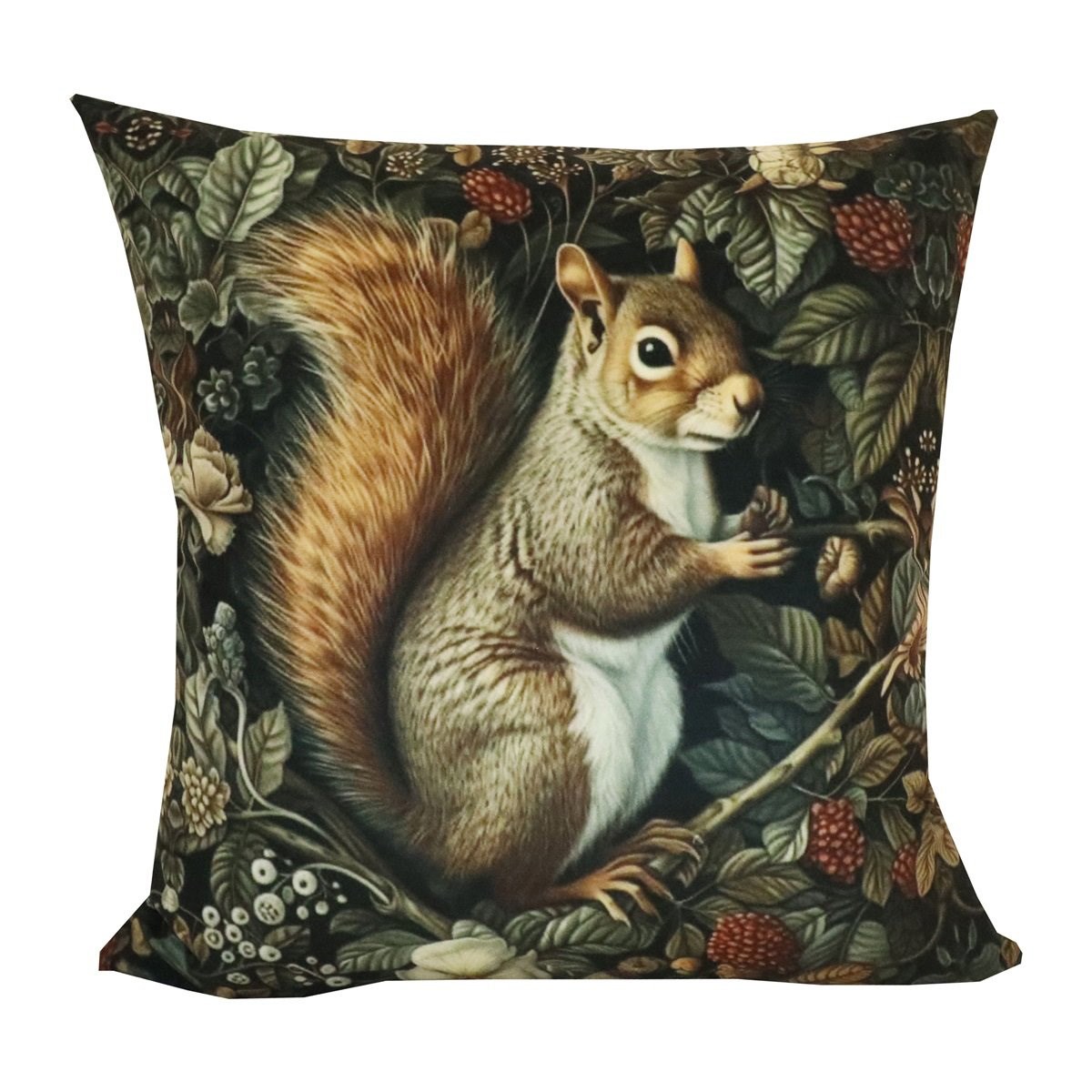 Kuddfodral Forest Squirrel Forest, 45x45cm
