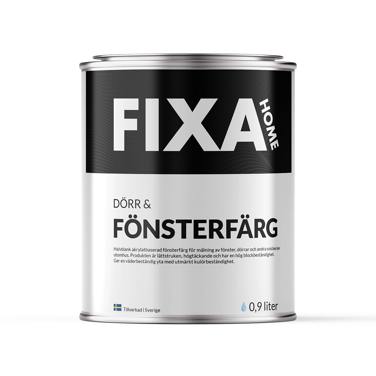 Dörr- Och Fönsterfärg 0.9L