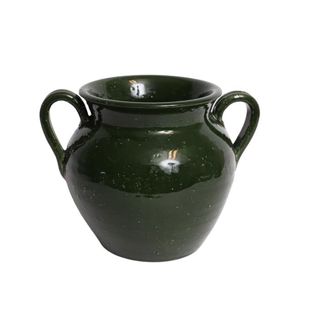 Kruka Öron Grön, 12.5x19cm