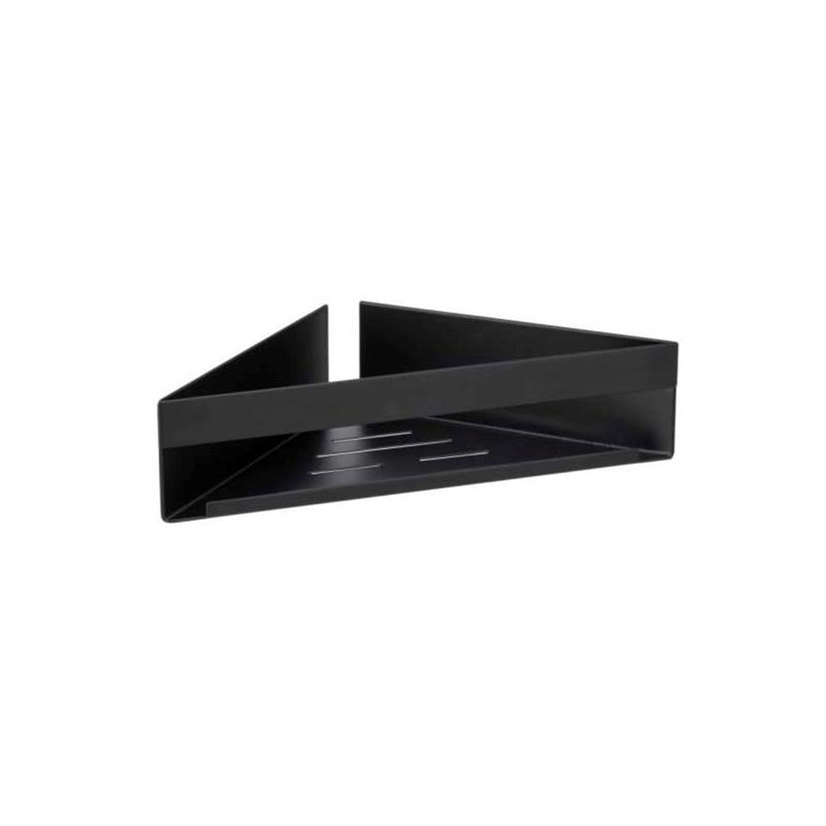 Duschhylla Hörn Genova Matt, Svart