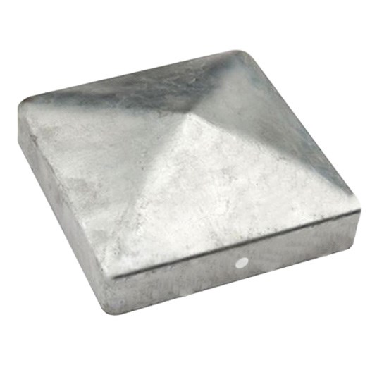 Stolplock VMF Stål, Silver, 71x71mm