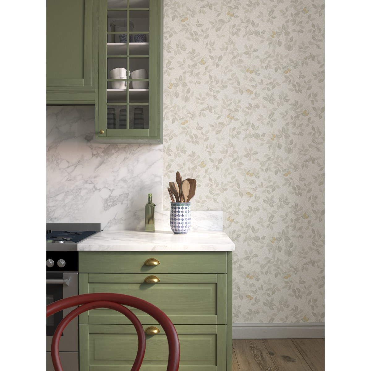 Tapet Linnea Nora Grå 431-01