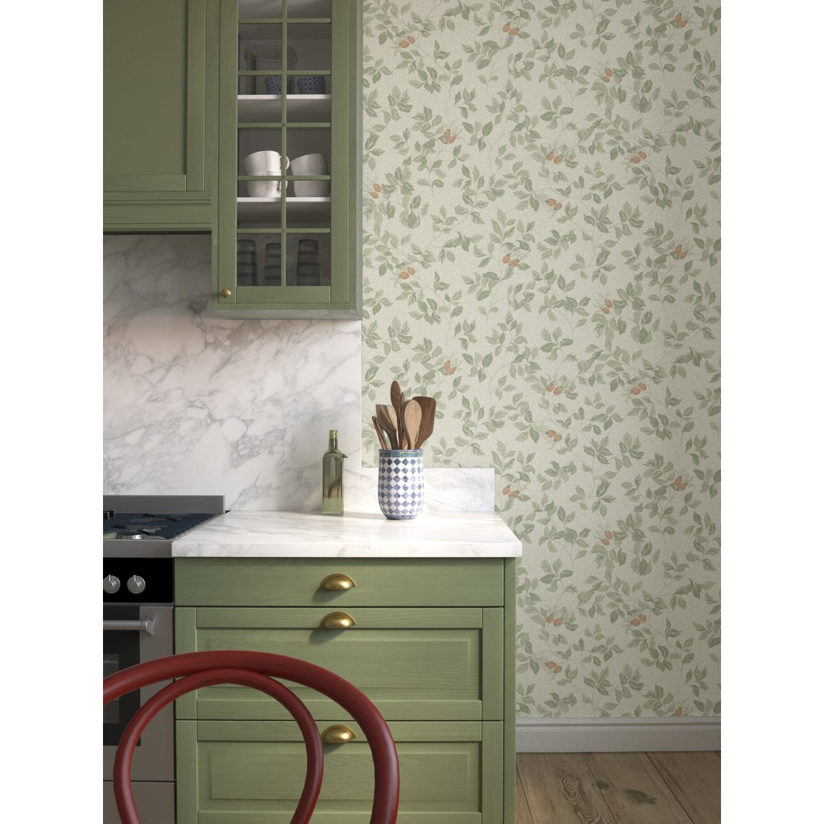 Tapet Linnea Nora Grön 431-03