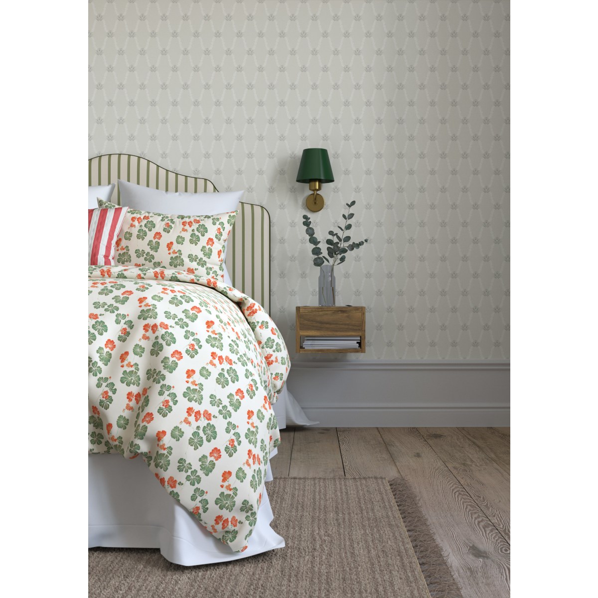 Tapet Linnea Hedvig Grå 433-01