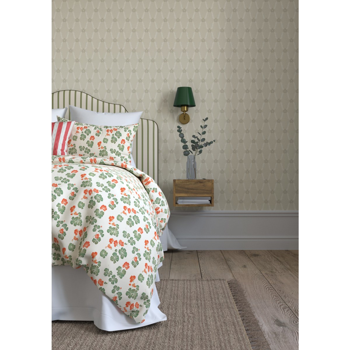 Tapet Linnea Hedvig Beige 433-02