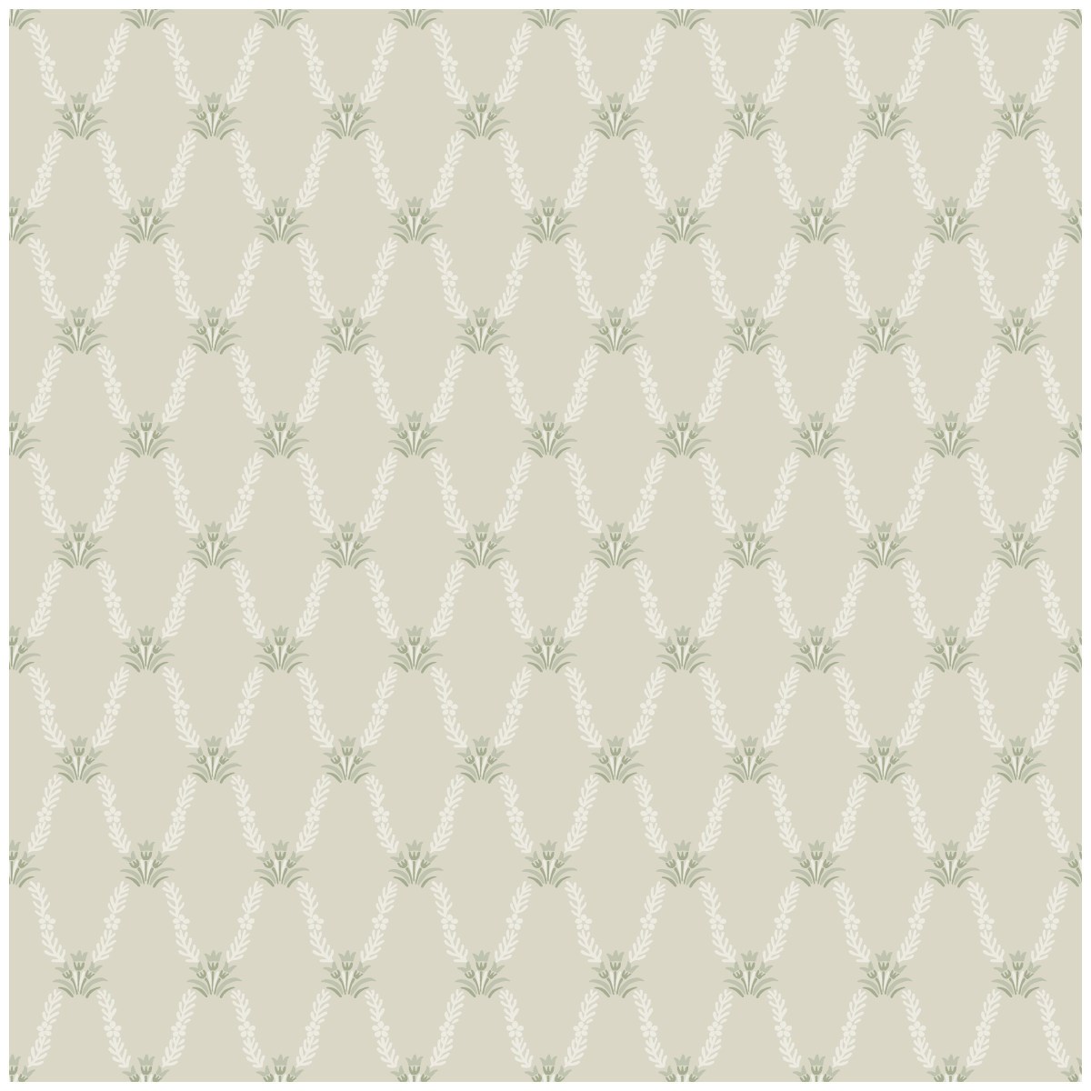 Tapet Linnea Hedvig Grön 433-04