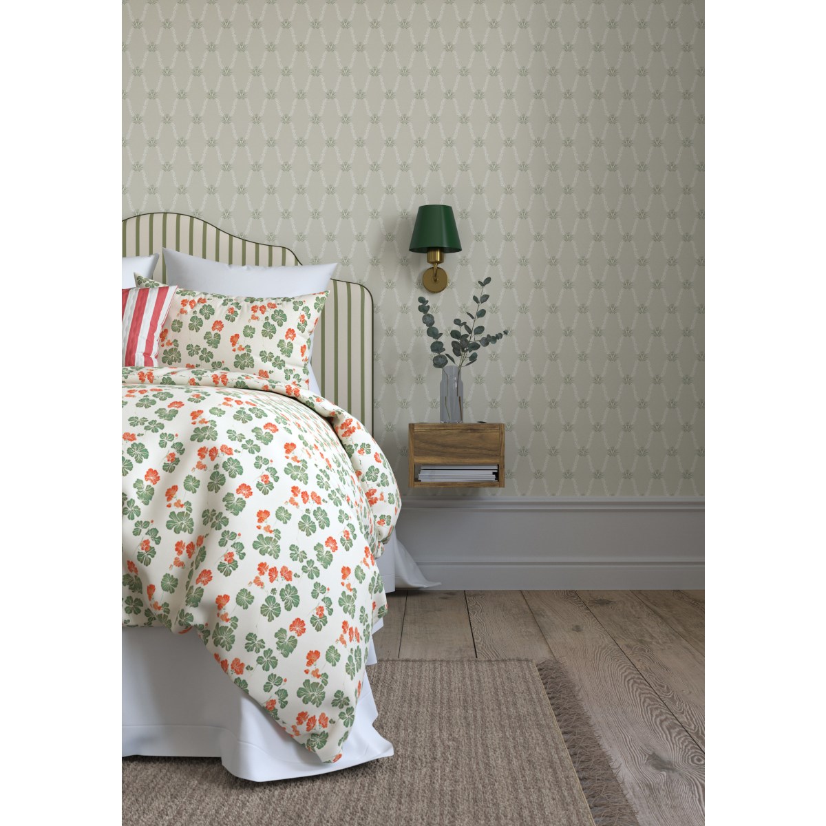 Tapet Linnea Hedvig Grön 433-04