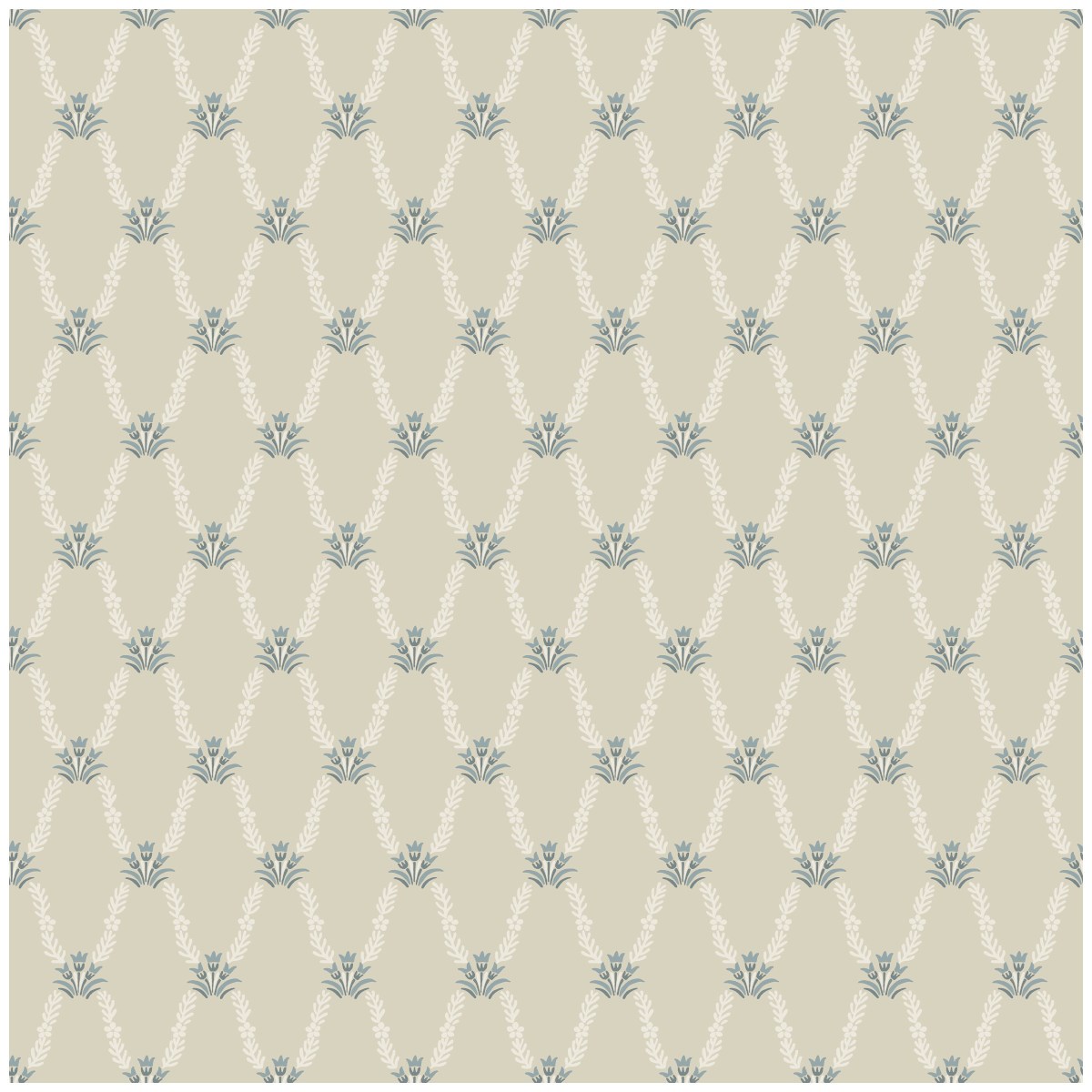 Tapet Linnea Hedvig Blå 433-05